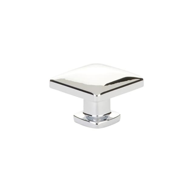 Emtek Lawson knob 1-1/4" square polished chrome