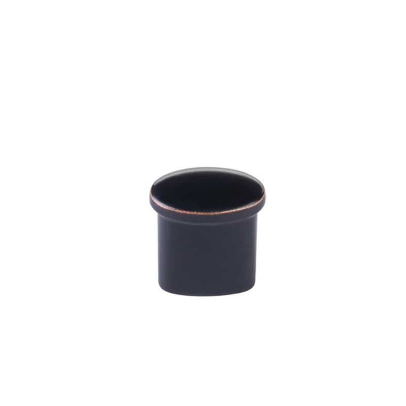 Emtek Habitat cabinet button knob, oil rubbed bronze