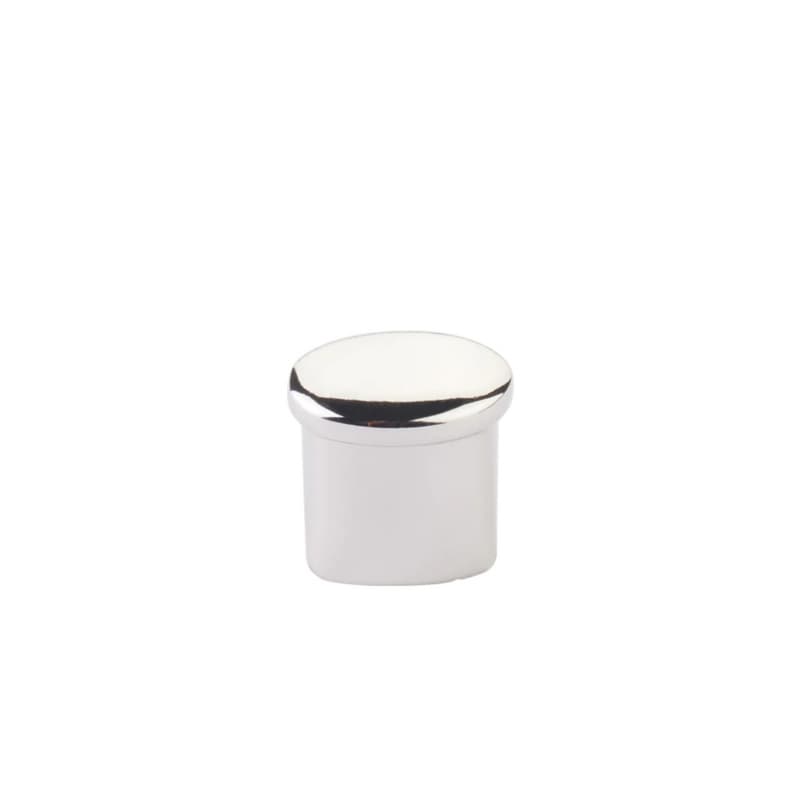 Emtek Habitat cabinet button knob 1/2 in PN