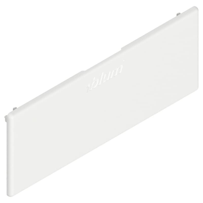 Blum LEGRABOX Inside Cover Cap N-Height, Silk White Matte, ZA75710BT-SW