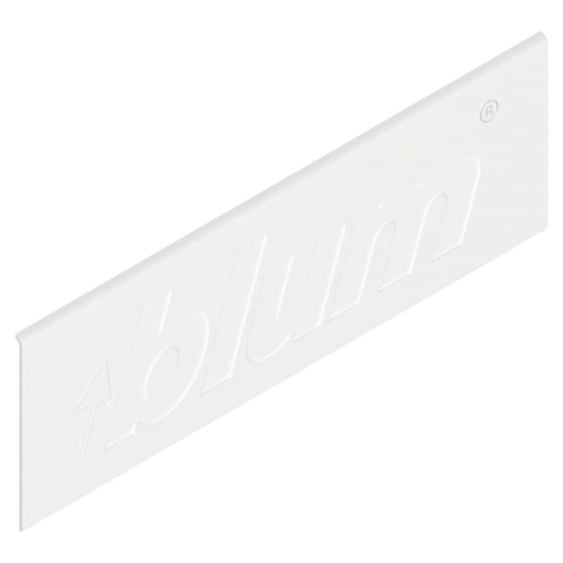 Blum LEGRABOX Outside Cover Cap K-Height, Silk White Matte, ZA70700BT-SW