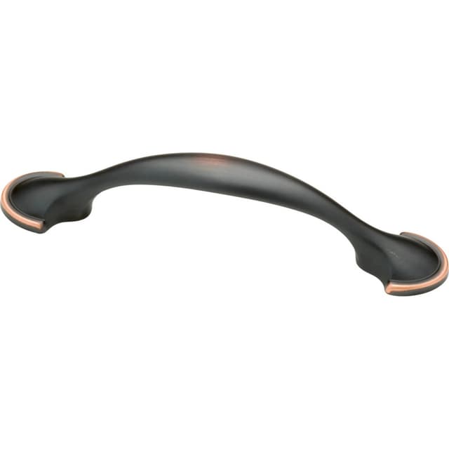 Liberty Cabinet Shop 3" (76 mm) Center to Center Bronze/Copper Highlights Pull, P39955C-VBC-C