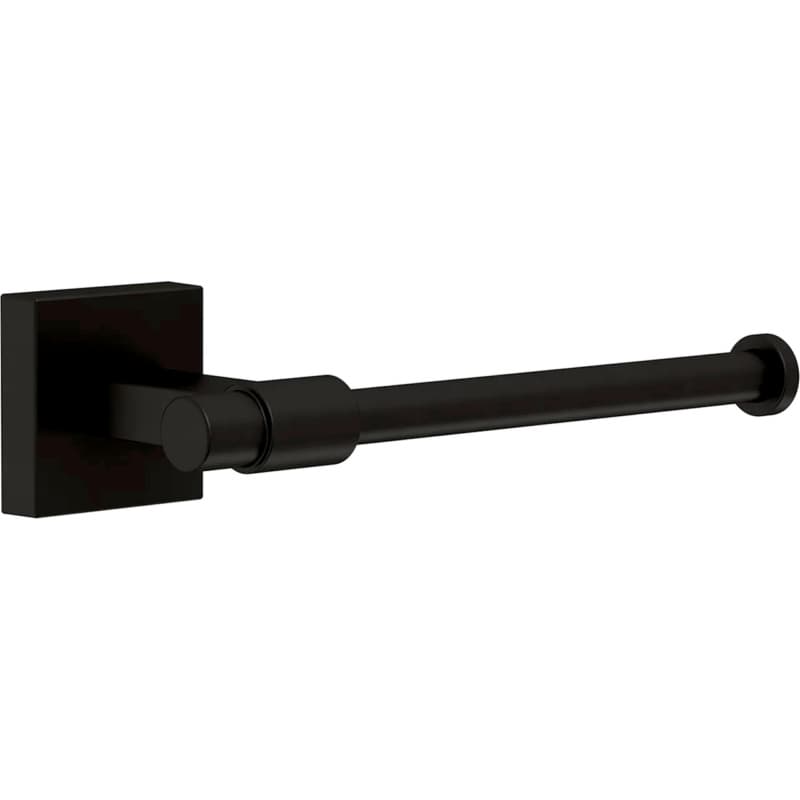 Franklin Brass Maxted Single Arm Toilet PaperHolder, Matte Black - MAX51-FB