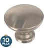 Liberty Builder Fashion 1-1/8" (29 mm) Diameter Satin NickelKnob, P29523K-SN-B