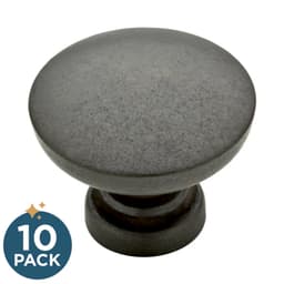 Liberty Builder Fashion 1-1/8" (29 mm) Diameter Soft IronKnob, P29523K-SI-B
