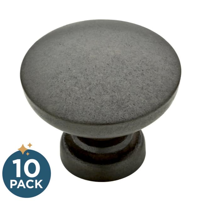 Liberty Builder Fashion 1-1/8" (29 mm) Diameter Soft IronKnob, P29523K-SI-B