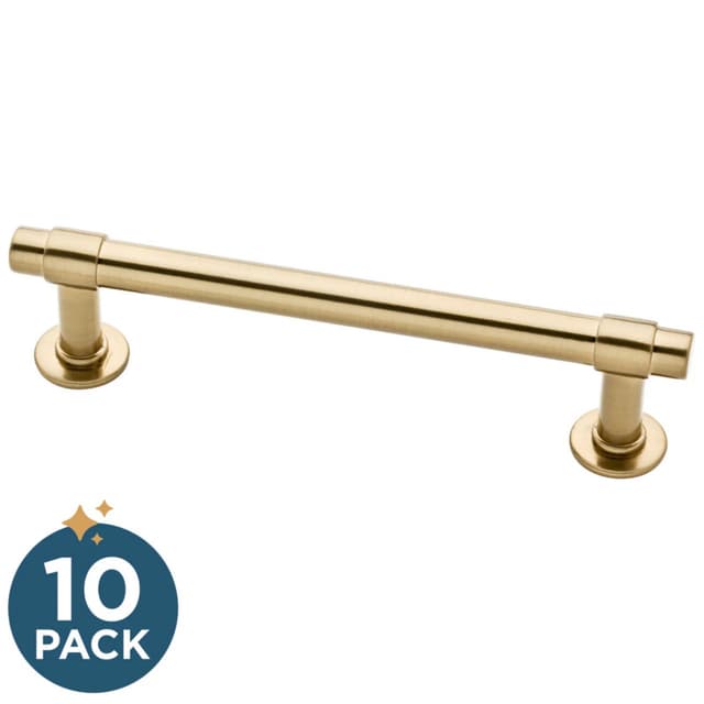Franklin Brass Francisco Pull, 4" (102mm), Champagne Bronze, 10 pack - P29617Z-CZ-B