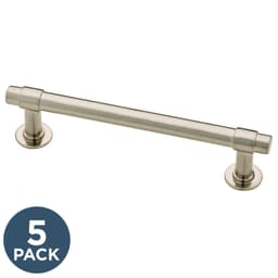 Franklin Brass Francisco Pull, 4" (102mm), Satin Nickel, 5 pack - P29617K-SN-B1