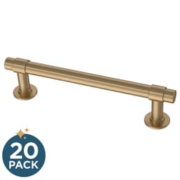 Franklin Brass Francisco Pull, 4" (102mm), Champagne Bronze, 20 pack - P29617K-CZ-B2
