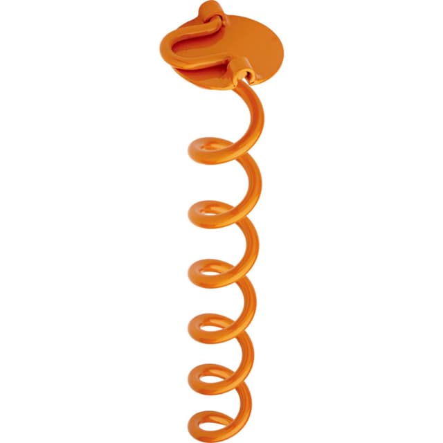 16" Folding Ring Spiral Ground Anchor, Vortex