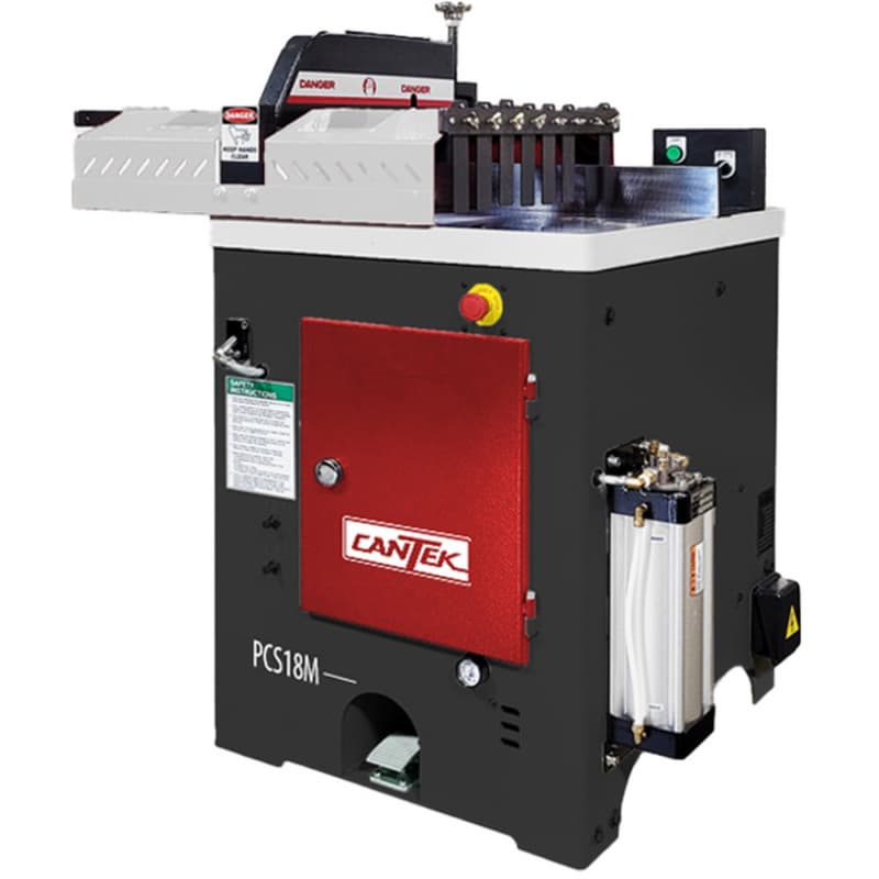 Cantek PCS18M Left Hand Non-Ferrous Pneumatic Cut-Off Saw, 18", 460 V, 3 Phase