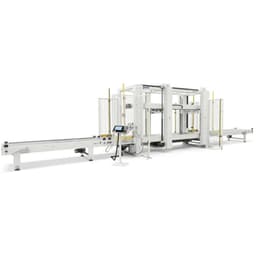 SCM Action TF 2500 Through Feed Case Clamp, 8'