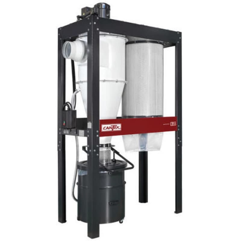 Cantek CBS5 Cyclone Dust Collector Blower motor 5HP with 2450 CFM