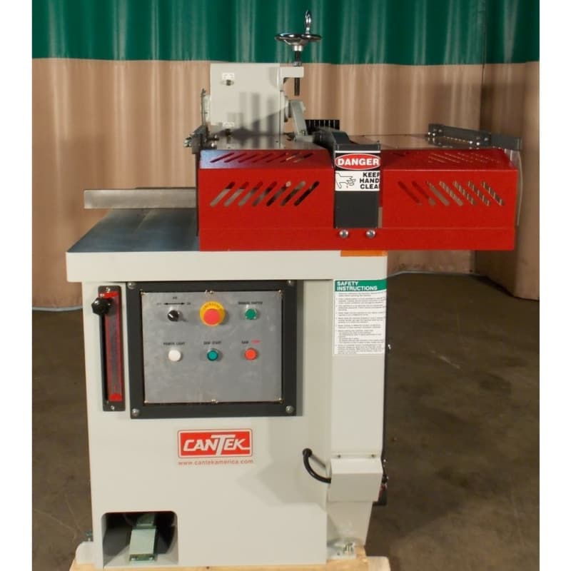 Cantek PCS24 Right Hand Pneumatic Cut-Off Saw with Foot Pedal, 24", 230 V, 3 Phase