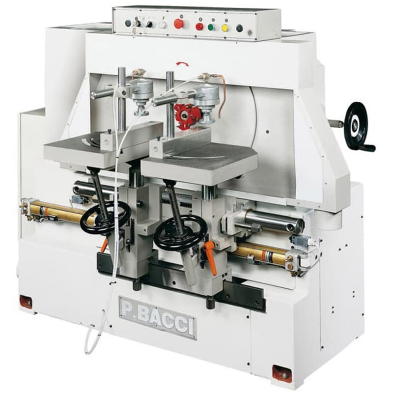 BACCI TSG 2T Twin Table Rounding Off Tenoning Machine