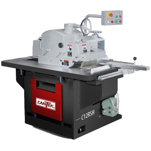 Straight Line Rip Saw, C12RSH, Cantek America