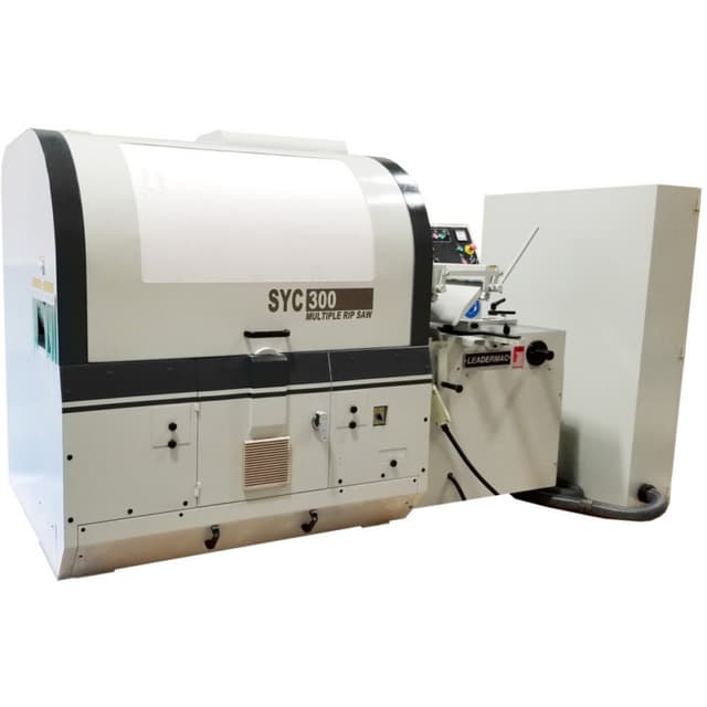 Straight Line Rip Saw, SYC300M, Leadermac