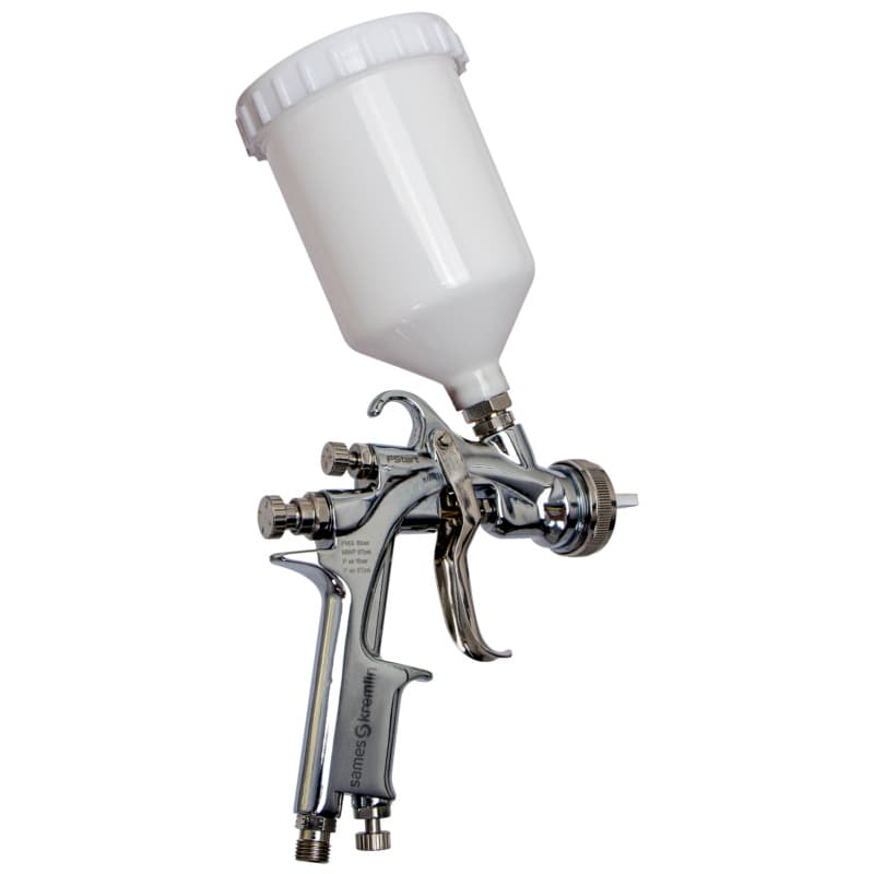 Sames Kremlin FStart G Gravity Manual Airspray Gun, Conventional, 1.5 mm, 0.6 L Cup