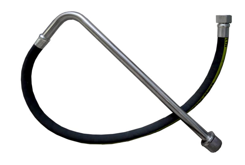 Sames Kremlin 5 Gallon Elbowed Suction Rod with Stainless Steel Strainer, 10 mm ID, 39 in