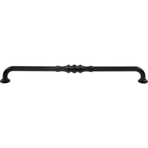 Top Knobs Bayridge 12" (305 mm) Center to Center Pull, Flat Black - TK3436BLK