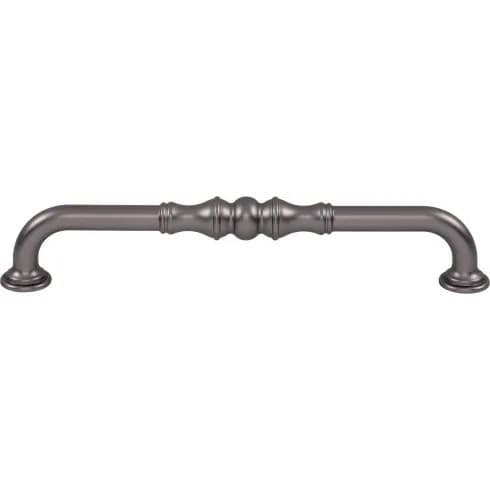 Top Knobs Bayridge 7-9/16" (192 mm) Center to Center Pull, Ash Gray 10/Box - TK3434AG