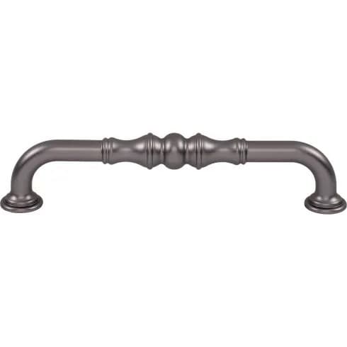 Top Knobs Bayridge 6-5/16" (160 mm) Center to Center Pull, Ash Gray 20/Box - TK3433AG