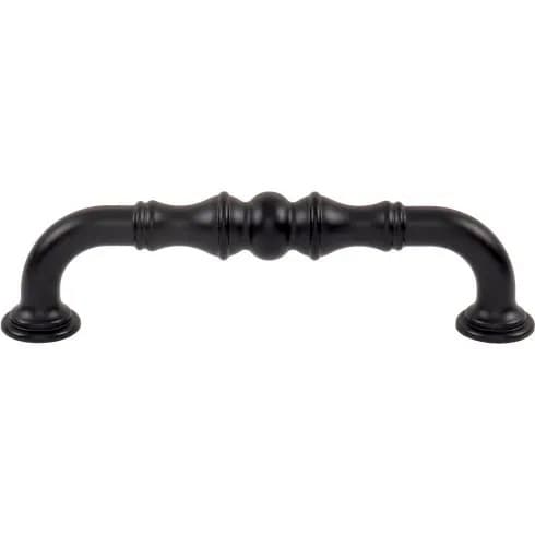 Top Knobs Bayridge 5-1/16" (129 mm) Center to Center Pull, Flat Black 20/Box - TK3432BLK