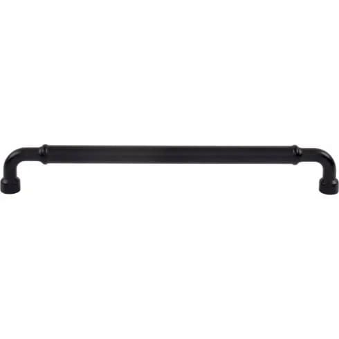 Top Knobs Lavington 8-13/16" (224 mm) Center to Center Pull, Flat Black 10/Box - TK3417BLK