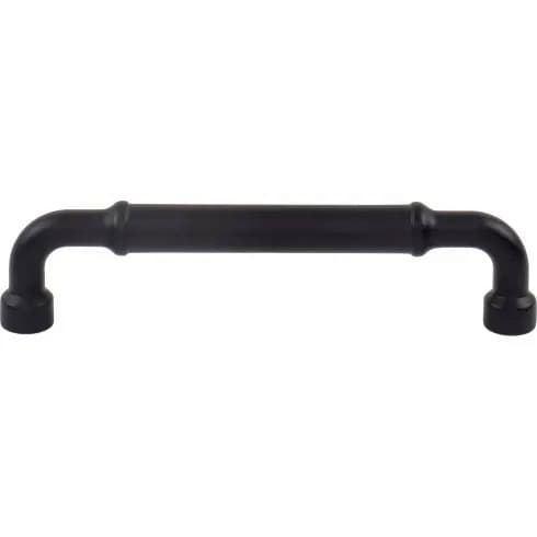 Top Knobs Lavington 5-1/16" (129 mm) Center to Center Pull, Flat Black 25/Box - TK3414BLK