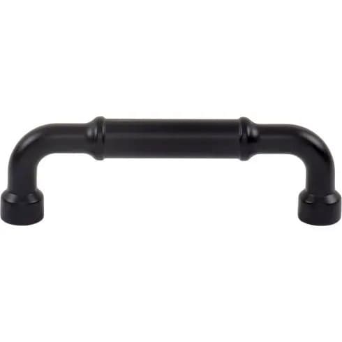 Top Knobs Lavington 3-3/4" (95 mm) Center to Center Pull, Flat Black 25/Box - TK3413BLK