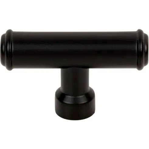 Top Knobs Lavington 5/8" (16mm) Knob, Flat Black 25/Box - TK3412BLK