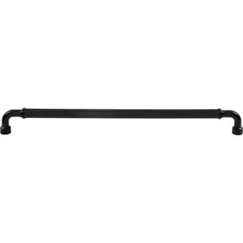 Top Knobs Pemberton 18" (457 mm) Center to Center Pull, Flat Black - TK3408BLK