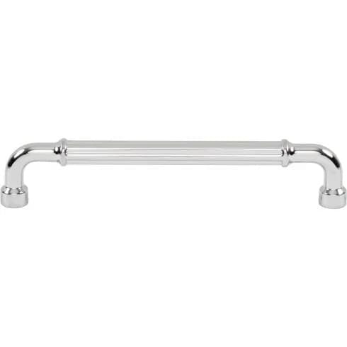 Top Knobs Pemberton 6-5/16" (160 mm) Center to Center Pull, Polished Chrome 20/Box - TK3404PC