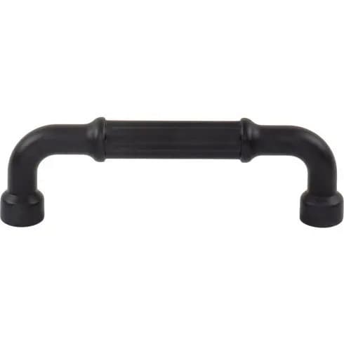 Top Knobs Pemberton 3-3/4" (95 mm) Center to Center Pull, Flat Black 25/Box - TK3402BLK