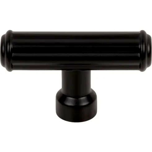 Top Knobs Pemberton 5/8" (16mm) Knob, Flat Black 25/Box - TK3401BLK