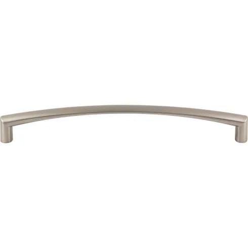 Top Knobs Griggs 7-9/16" (192 mm) Center to Center Pull, Brushed Satin Nickel 10/Box - TK3392BSN