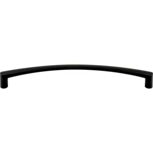 Top Knobs Griggs 7-9/16" (192 mm) Center to Center Pull, Flat Black 10/Box - TK3392BLK