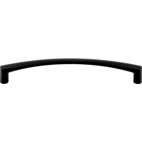Top Knobs Griggs 6-5/16" (160 mm) Center to Center Pull, Flat Black 20/Box - TK3391BLK
