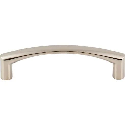 Top Knobs Griggs 3-3/4" (95 mm) Center to Center Pull, Polished Nickel 25/Box - TK3390PN