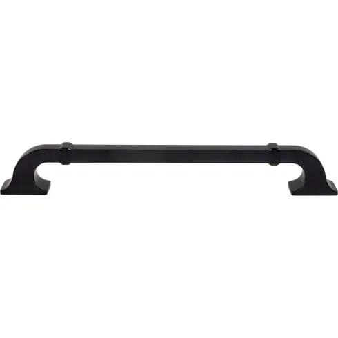 Top Knobs Califon 18" (457 mm) Center to Center Appliance Pull, Flat Black - TK3318BLK
