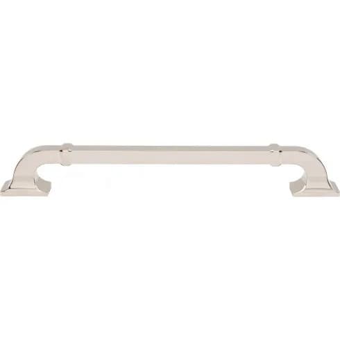 Top Knobs Califon 12" (305 mm) Center to Center Appliance Pull, Polished Nickel - TK3317PN