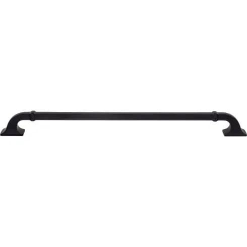 Top Knobs Califon 12" (305 mm) Center to Center Pull, Flat Black - TK3316BLK