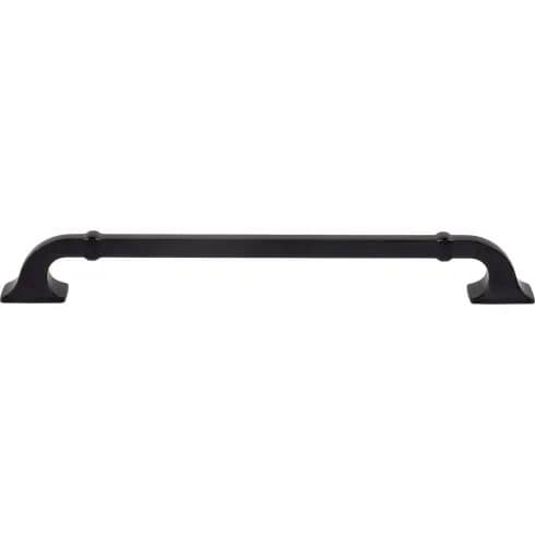 Top Knobs Califon 8-13/16" (224 mm) Center to Center Pull, Flat Black 10/Box - TK3315BLK
