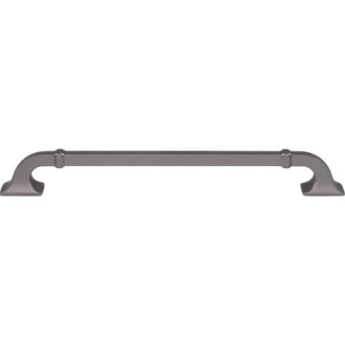 Top Knobs Califon 8-13/16" (224 mm) Center to Center Pull, Ash Gray 10/Box - TK3315AG