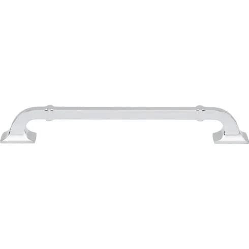 Top Knobs Califon 7-9/16" (192 mm) Center to Center Pull, Polished Chrome 10/Box - TK3314PC