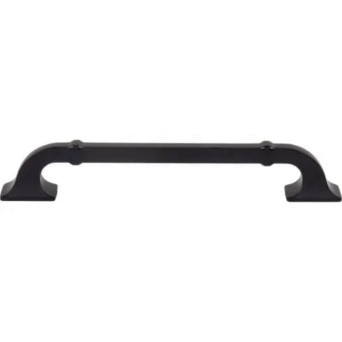 Top Knobs Califon 6-5/16" (160 mm) Center to Center Pull, Flat Black 20/Box - TK3313BLK
