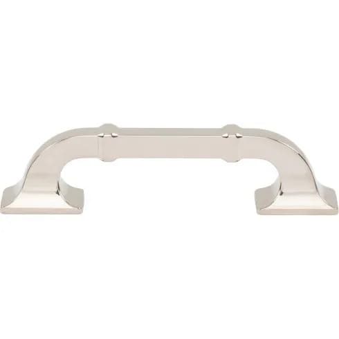 Top Knobs Califon 3-3/4" (95 mm) Center to Center Pull, Polished Nickel 25/Box - TK3311PN
