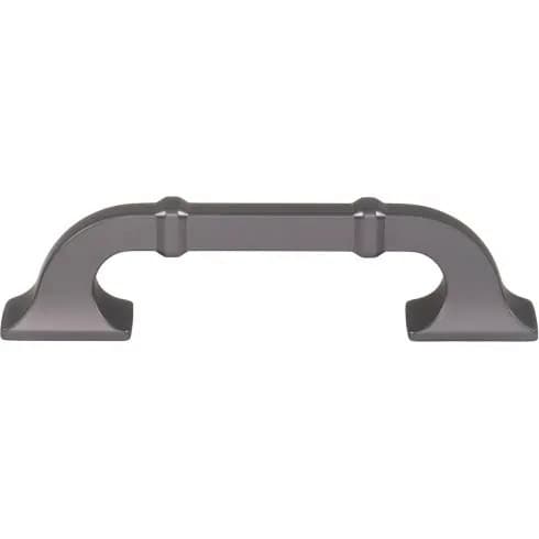 Top Knobs Califon 3-3/4" (95 mm) Center to Center Pull, Ash Gray 25/Box - TK3311AG