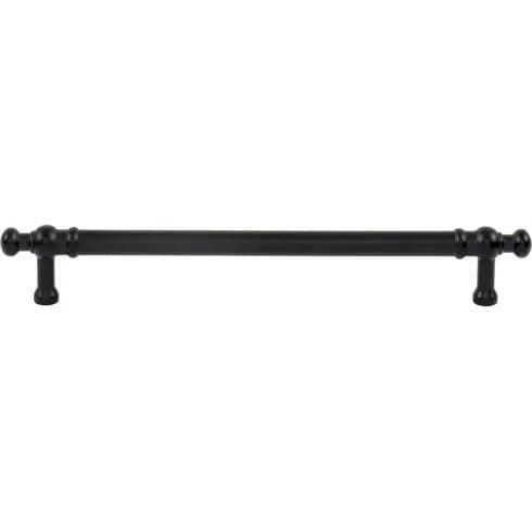 Top Knobs Wetherby 7-9/16" (192 mm) Center to Center Pull, Flat Black 10/Box - TK3304BLK