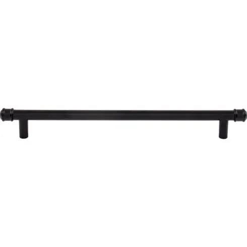 Top Knobs Elland 8-13/16" (224 mm) Center to Center Pull, Flat Black 10/Box - TK3295BLK